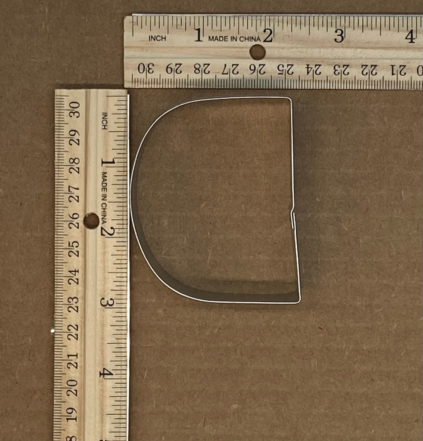 Letter D Cookie Cutter