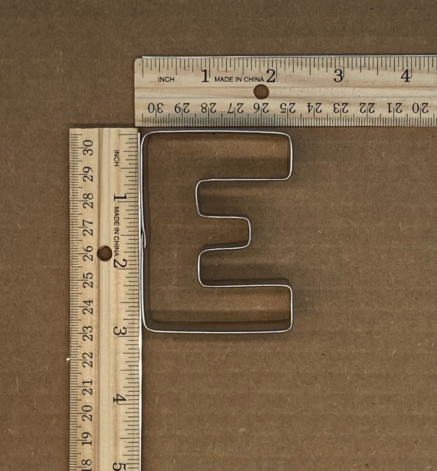 Letter E Cookie Cutter