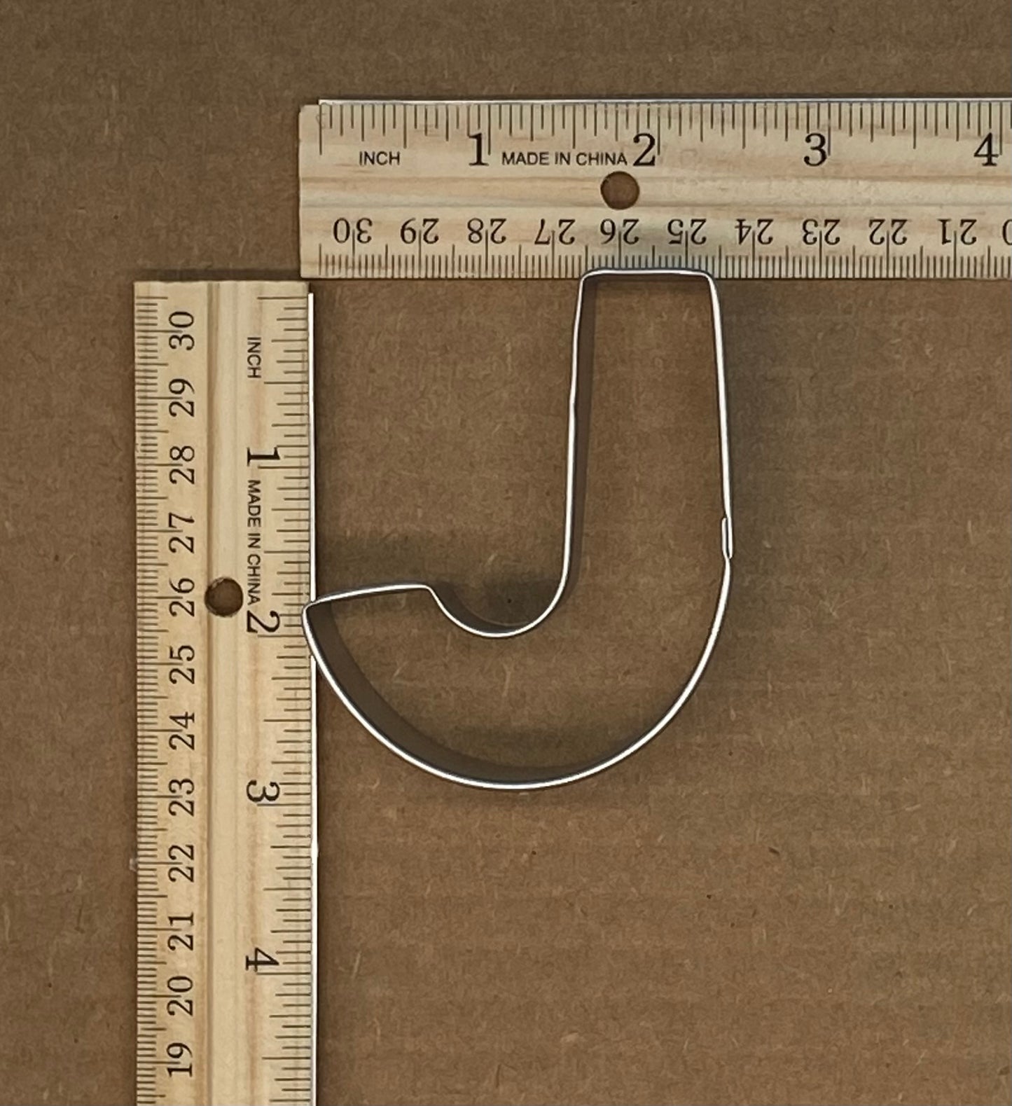 Letter J Cookie Cutter