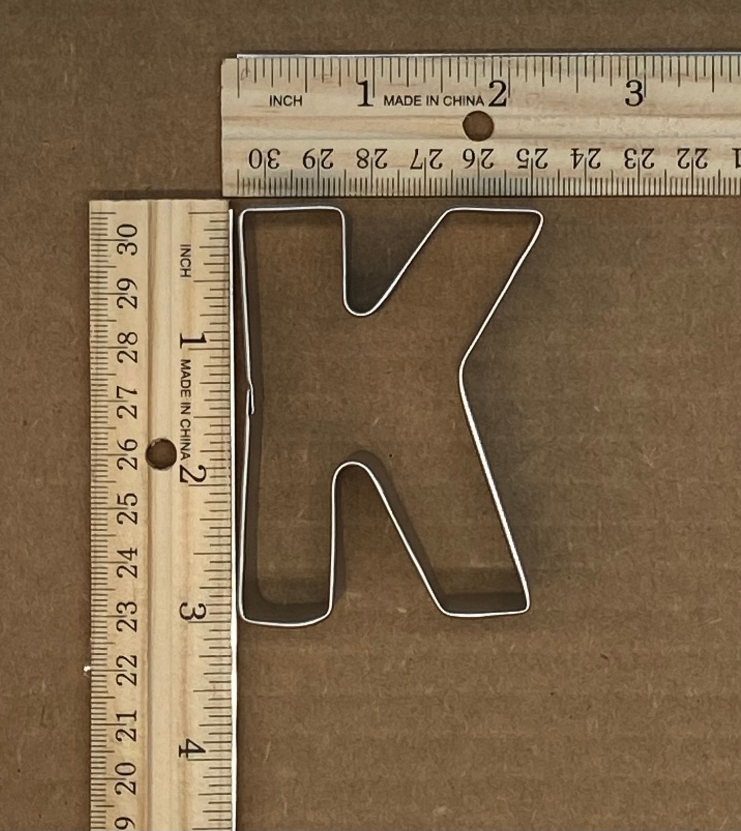 Letter K Cookie Cutter