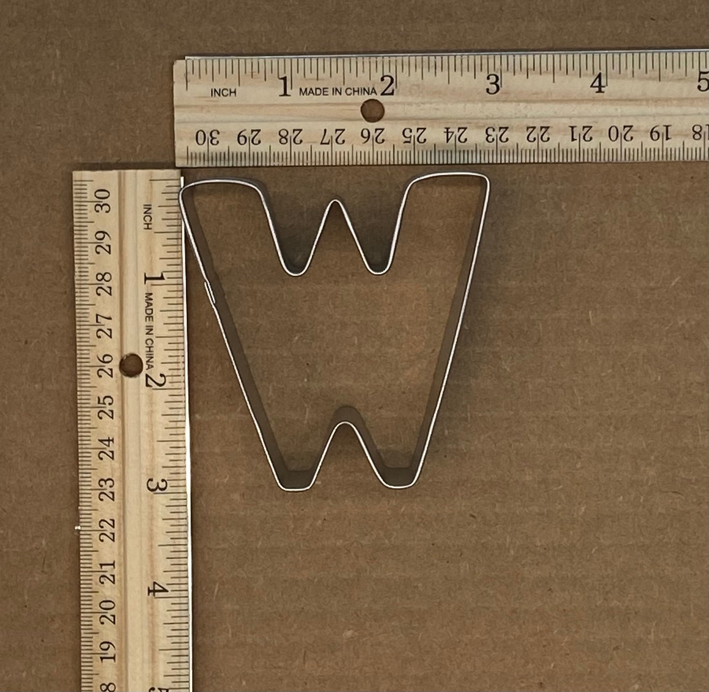 Letter W Cookie Cutter