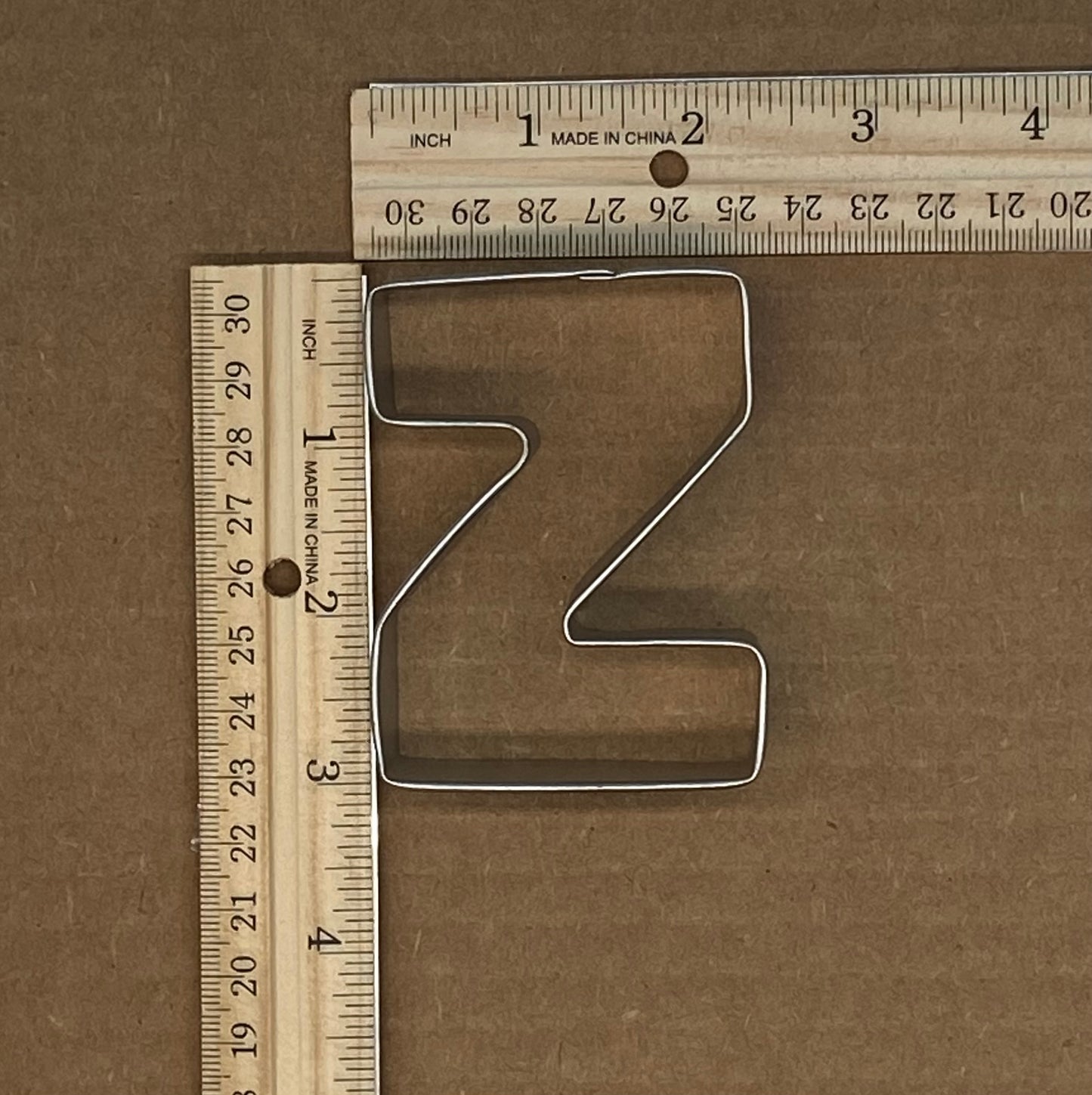 Letter Z Cookie Cutter