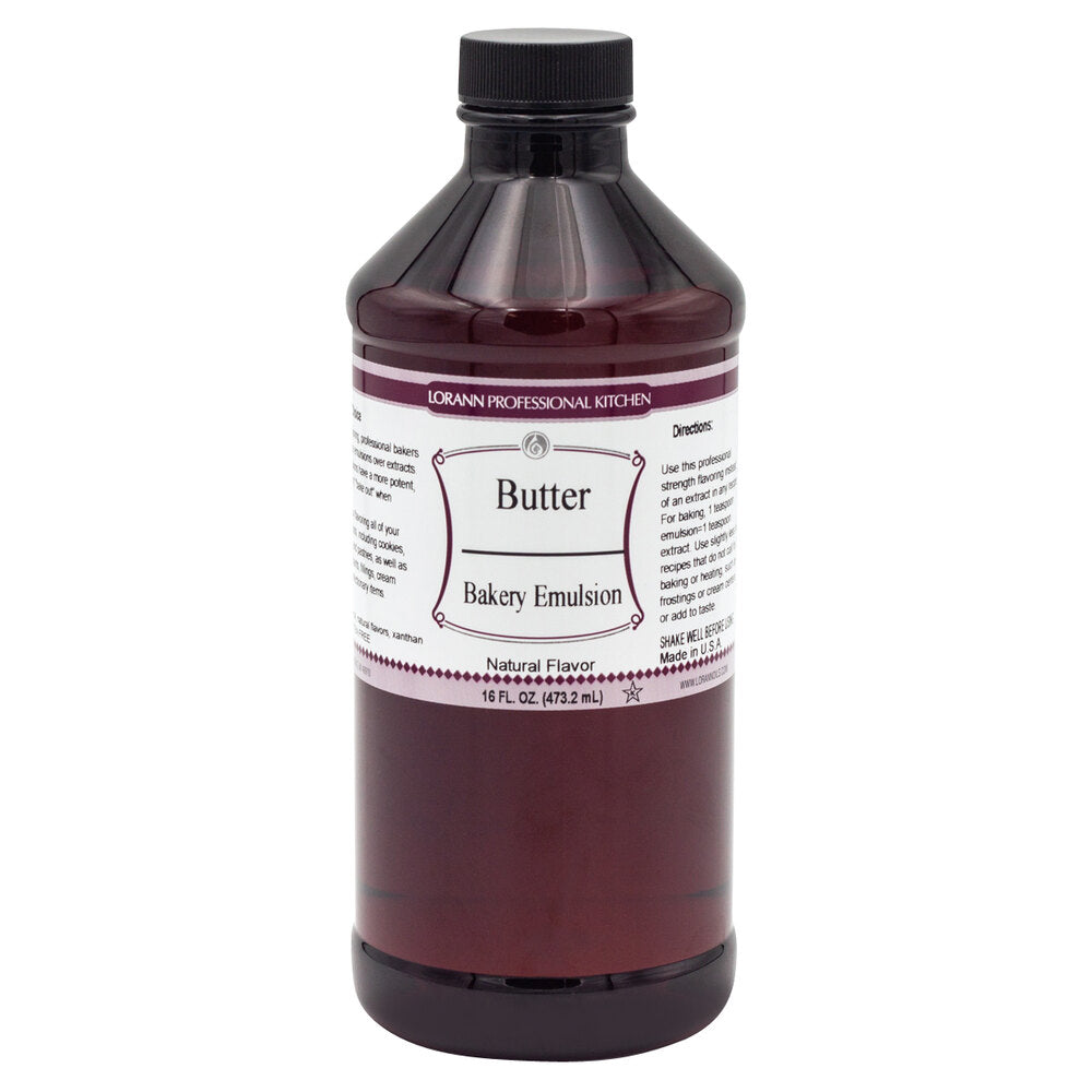 image of 16 oz lorann oils butter emulsion