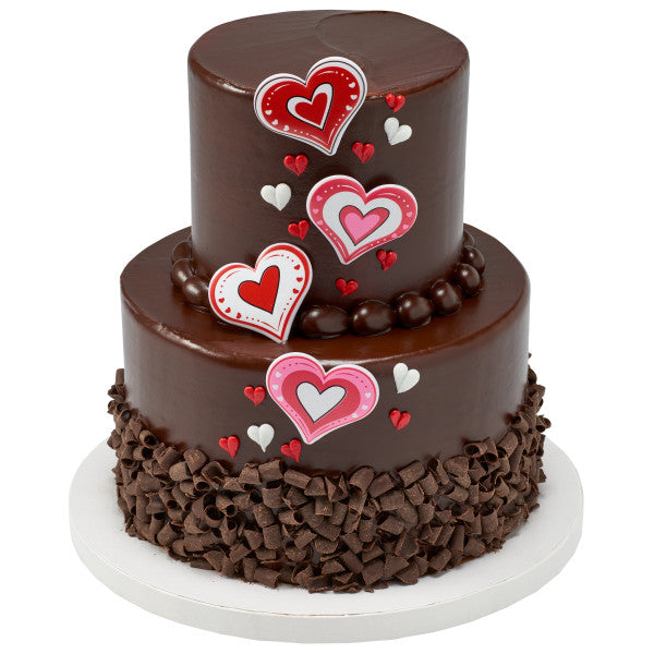 Love Is In The Air Cupcake Rings - 12 Cupcake Rings
