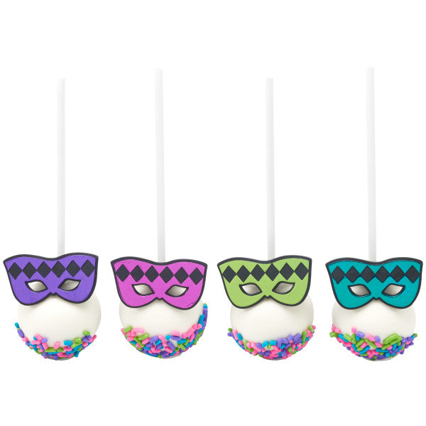 Masquerade Cupcake Rings, 12 Cupcake Rings