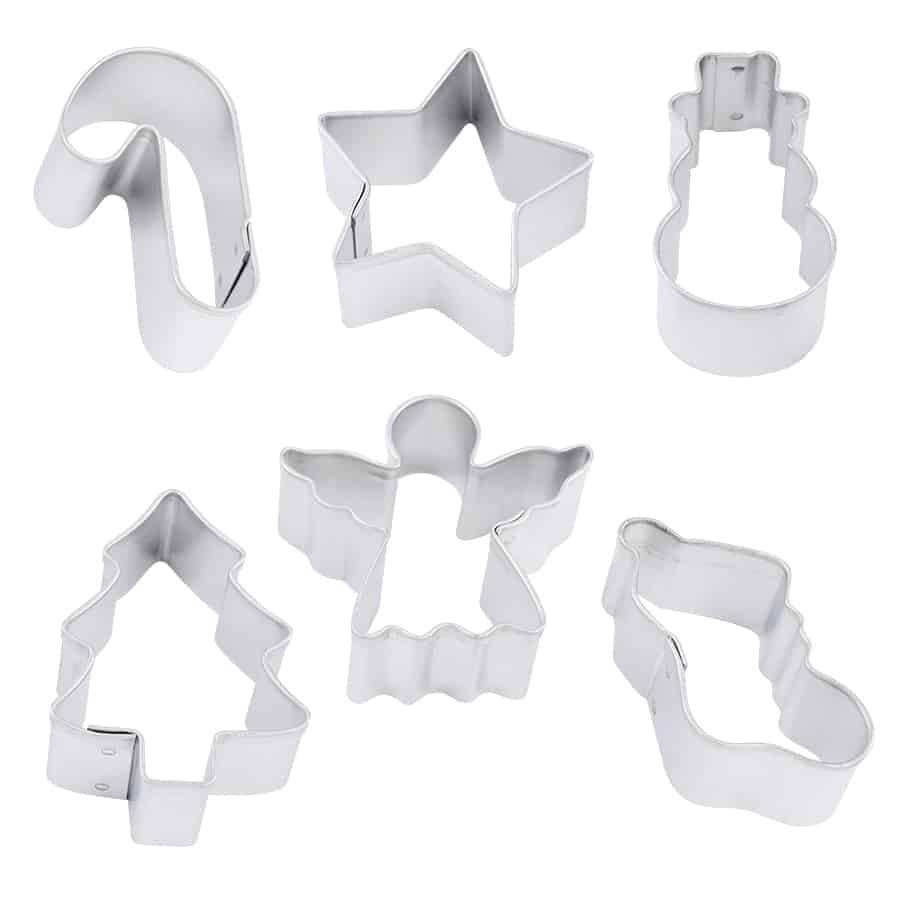 Miniature Christmas Cookie Cutter Set