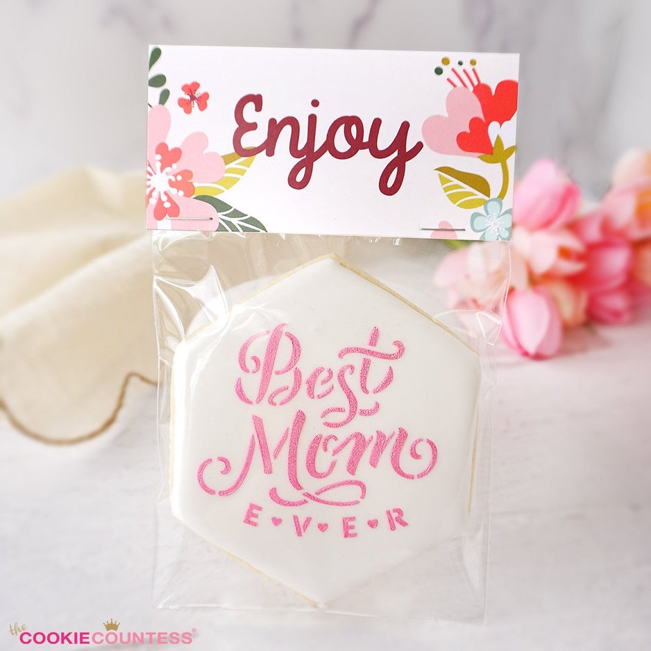 Best Mom Ever Stencil