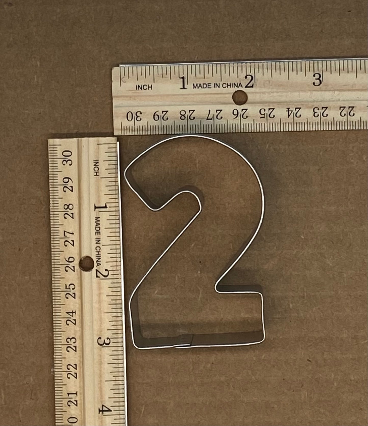 Number 2 Cookie Cutter