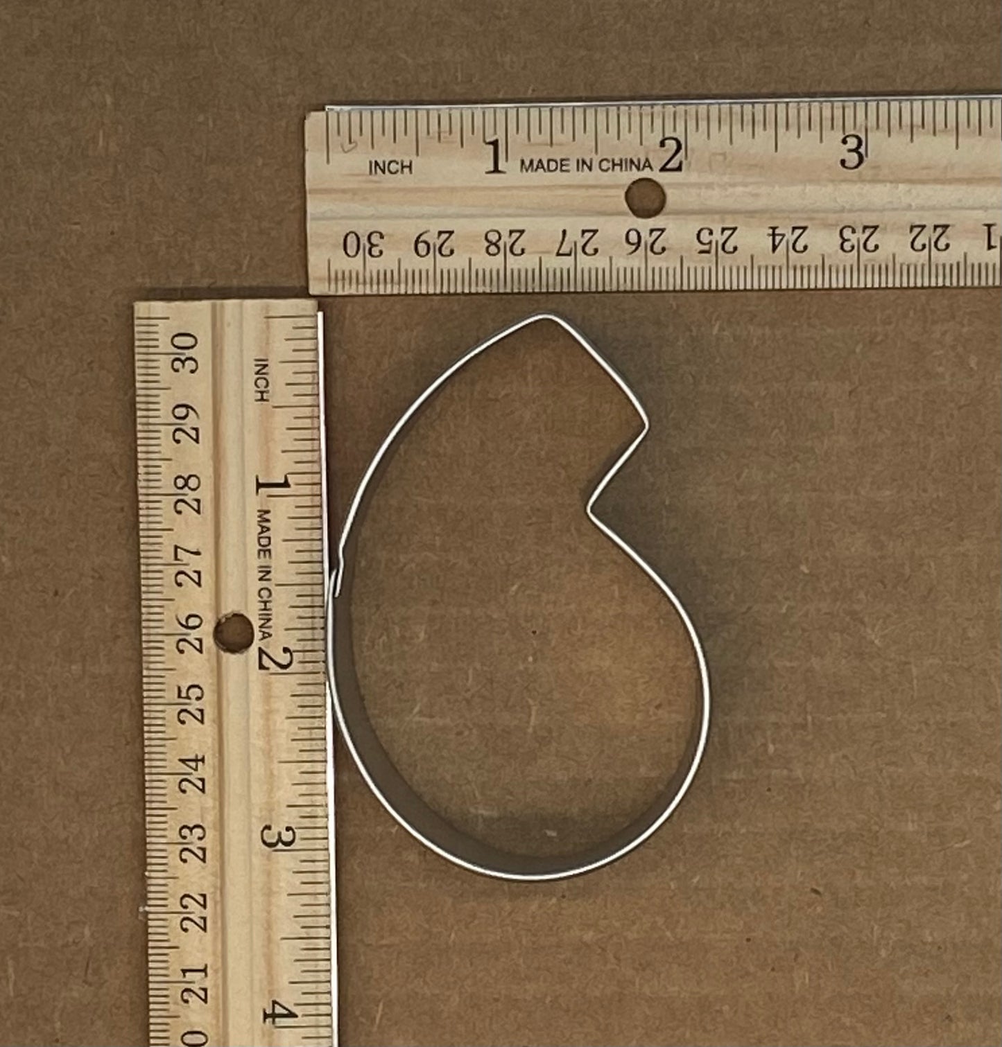 Number 6 Cookie Cutter