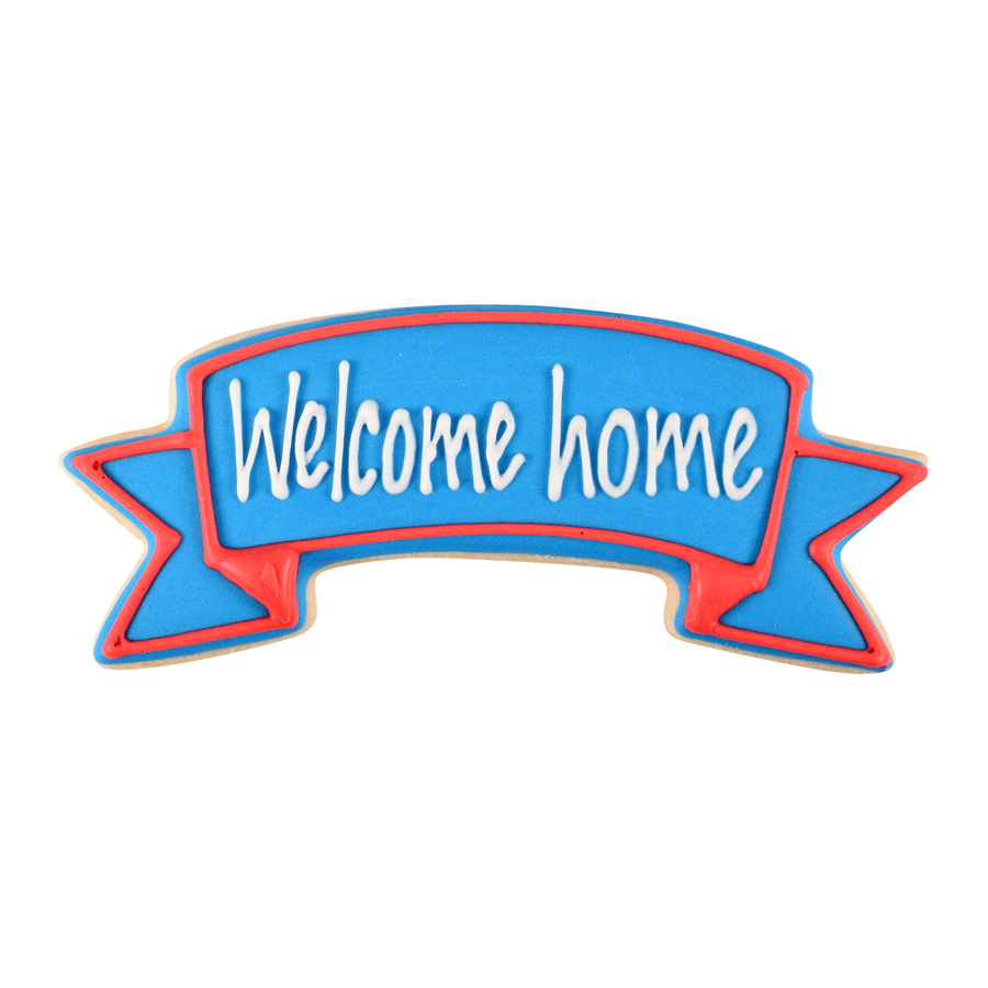 Party Banner Cookie Cutter