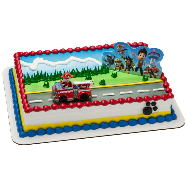 Paw Patrol Just Yelp For Help Cake Topper Set