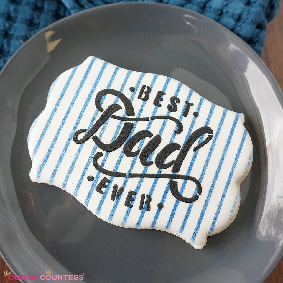 Pinstripes Stencil