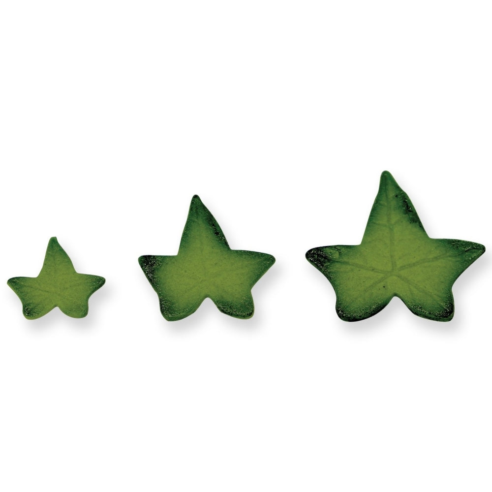 Ivy Leaf Plunger Cutters - Set of 3