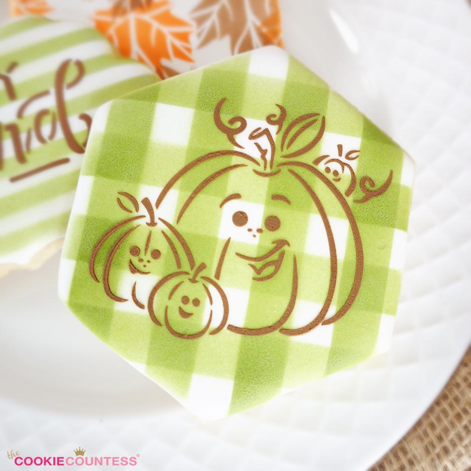 Pumpkin Family Paint Your Own Stencil