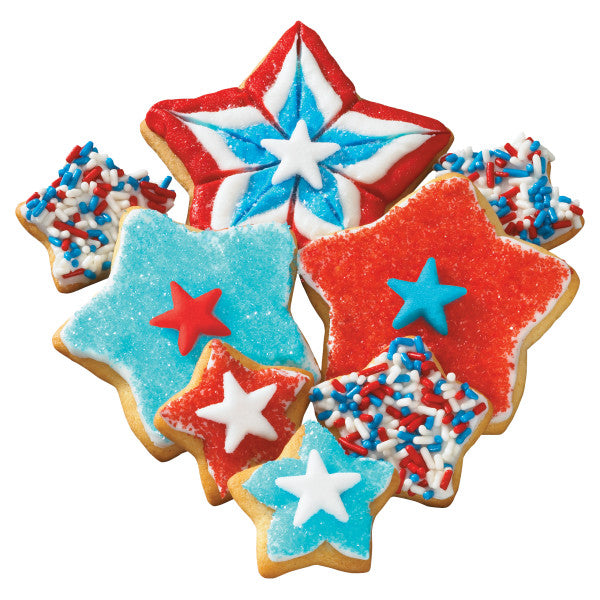 Red, White, and Blue Sprinkles / Jimmies