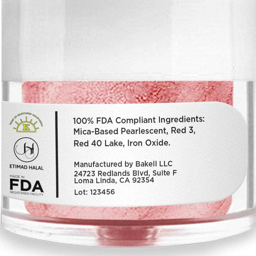 Bakell Rose Gold Luster Dust