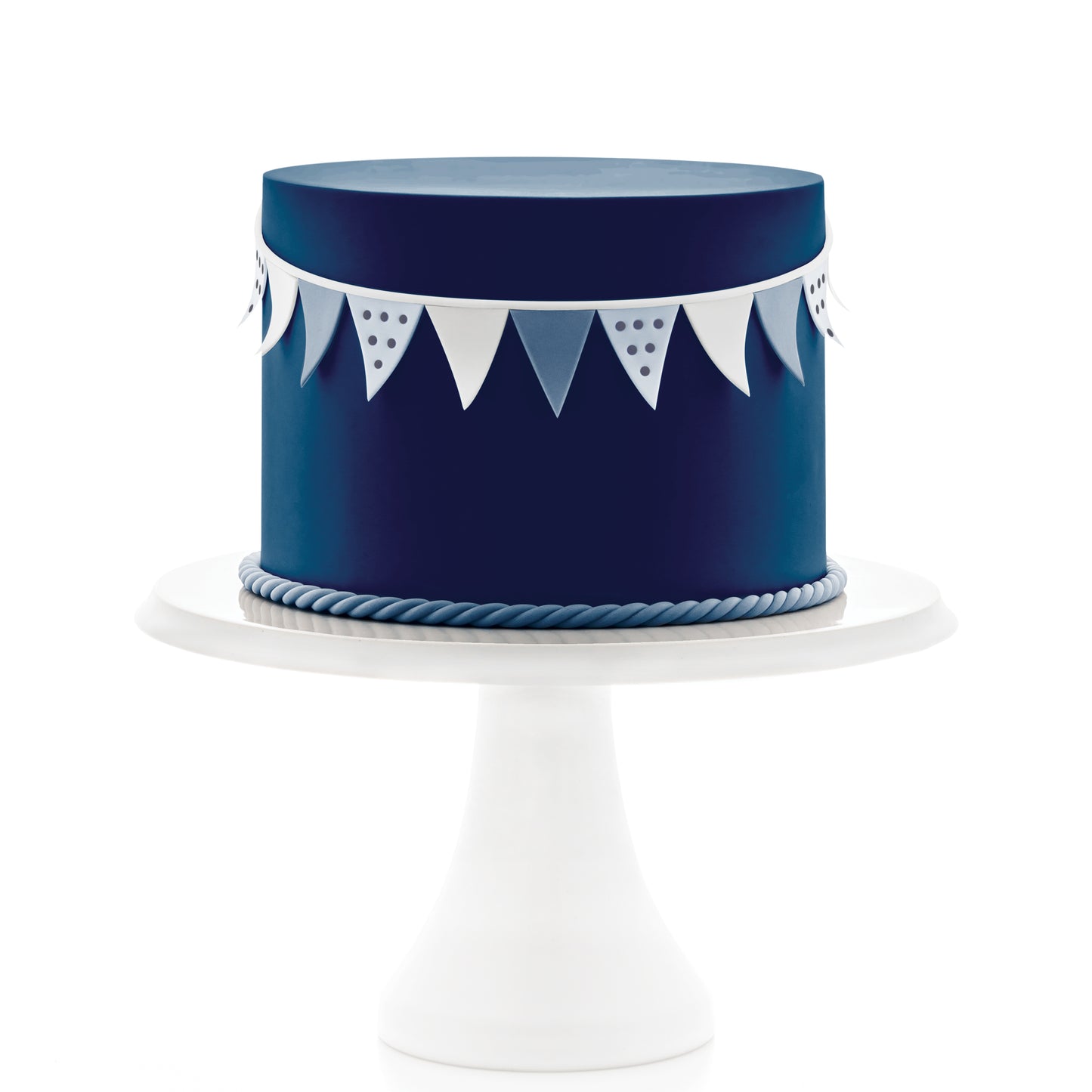 2lbs Navy, Satin Ice Fondant