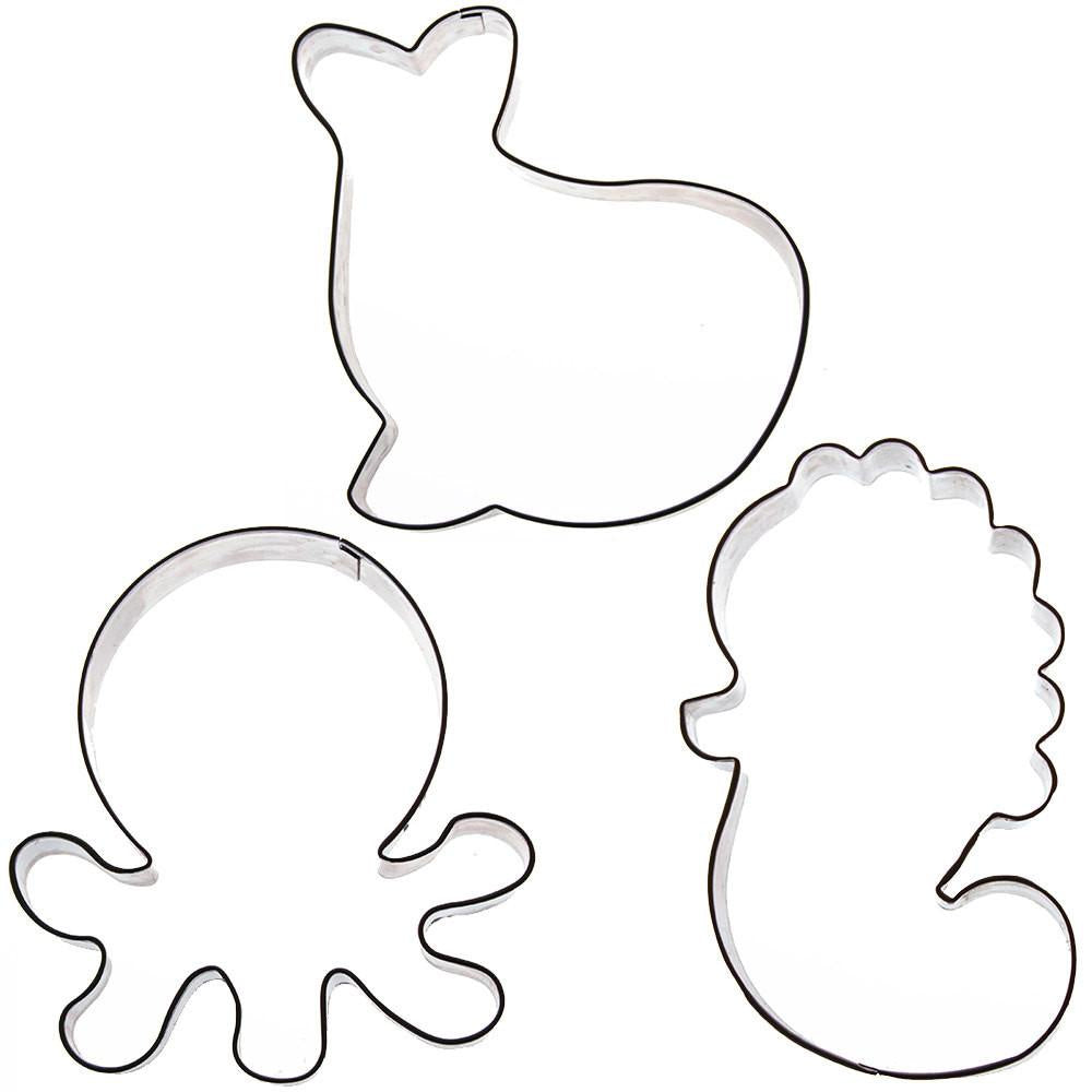 Autumn Carpenter Sea Creature Cookie Cutter Set