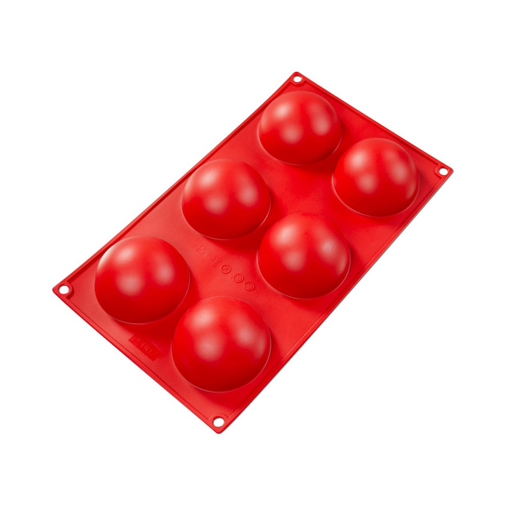 2.7oz Hemisphere Silicone Baking Mold, Fat Daddio's