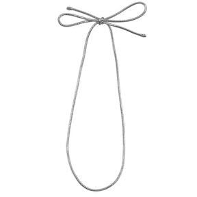 Silver, 25 Inch, Stretch Loops for 1lb Candy Boxes - 50 Per Package