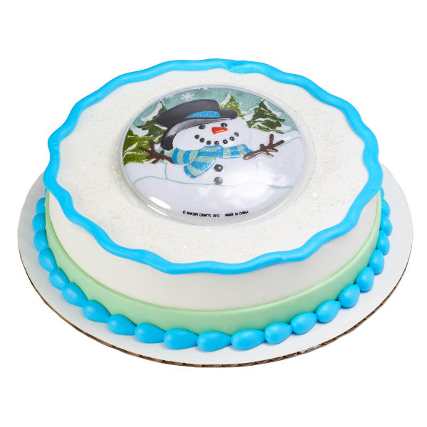 Snowglobe Winter Cake Pop Top