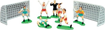 Soccer Set with Goals - 6 Players and 1 Referee