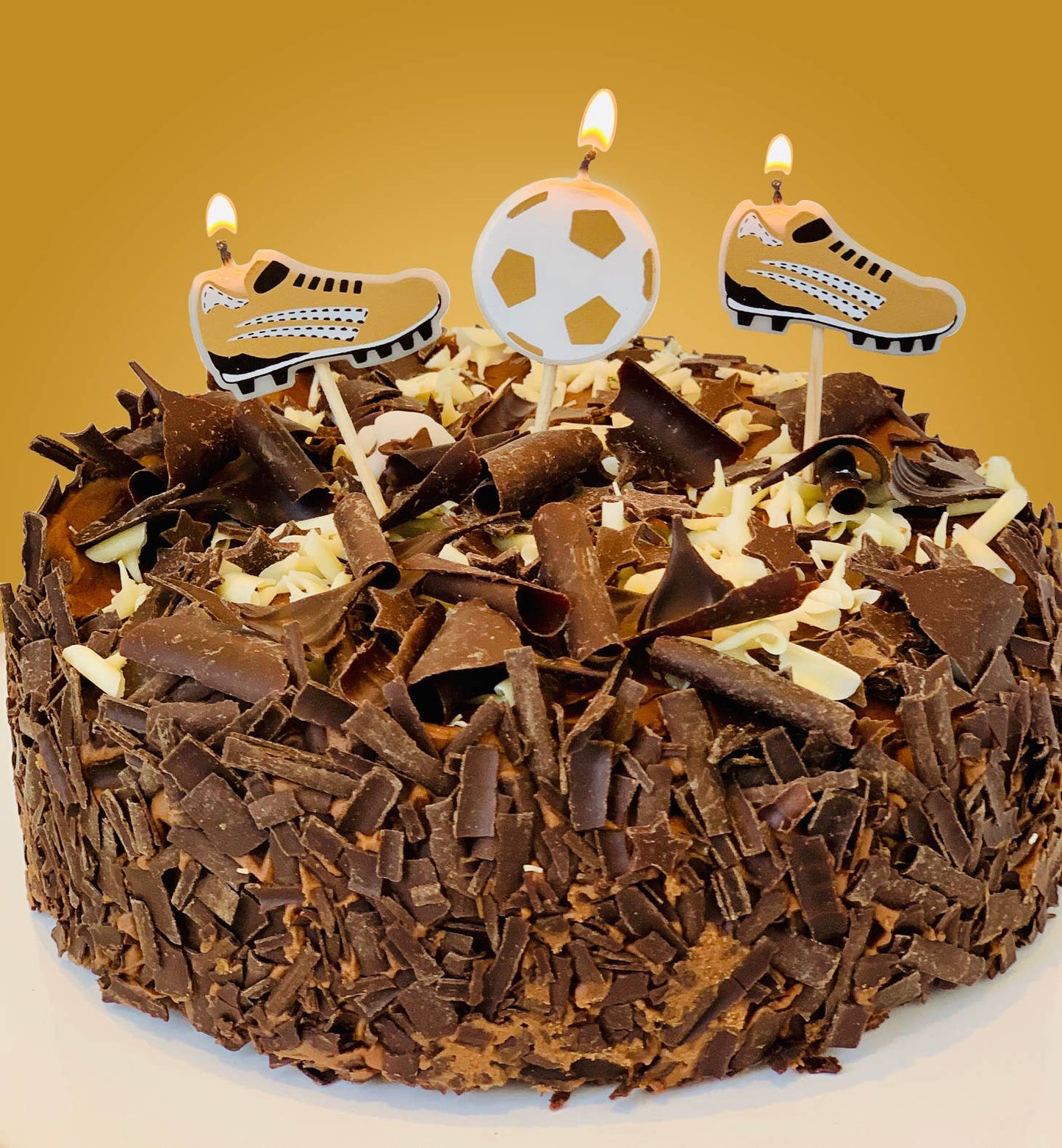 Soccer Candles - Pack of 5 Candles