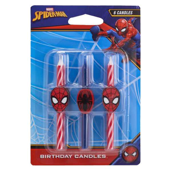 Spiderman Character Candles