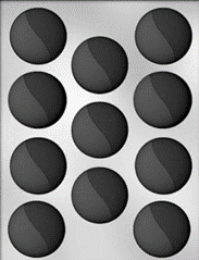 Split Circle Chocolate Mold