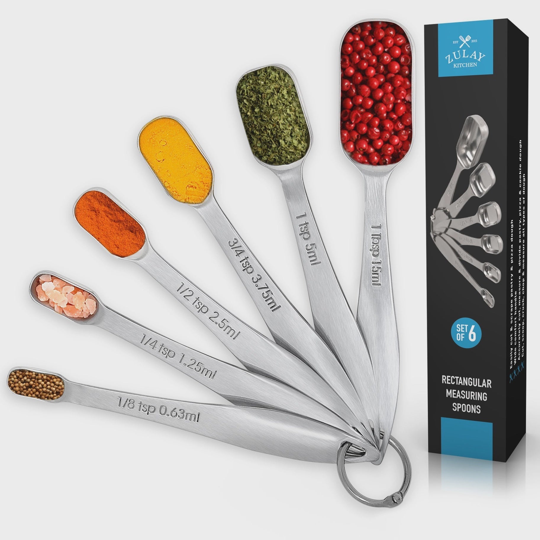 Stainless Steel Measuring Cups and Spoons – Frans Cake and Candy