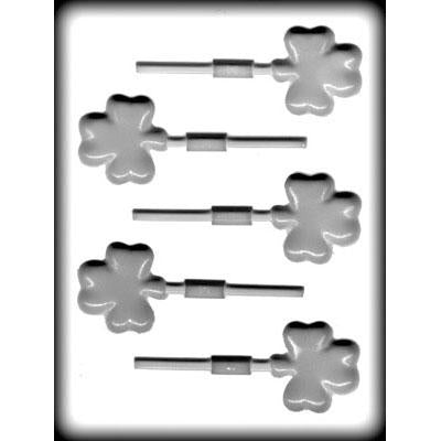 Shamrock Lollipop Candy Mold
