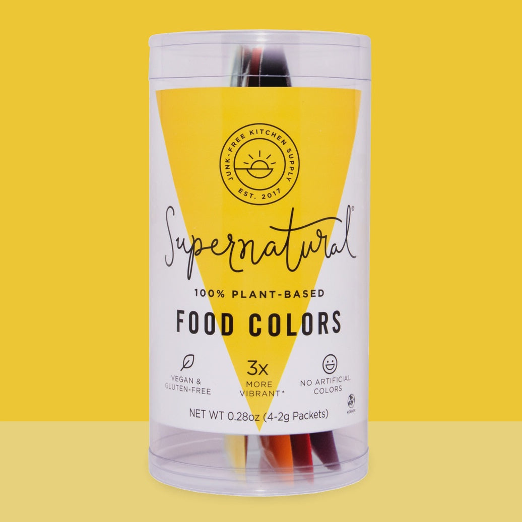 Supernatural Plant Based Food Colors
