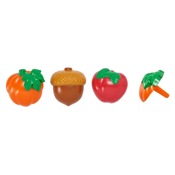 Autumn Harvest Cupcake Rings - 12 Cupcake Rings