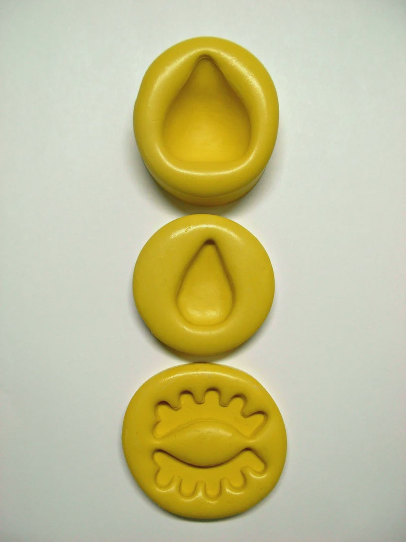 Simi Cakes, Unicorn Eyelash/Ear Set Silicone Mold