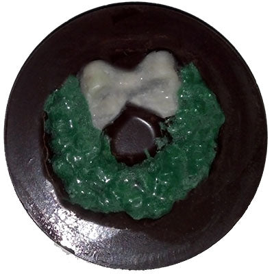 Wreath Chocolate Covered Cookie Mold