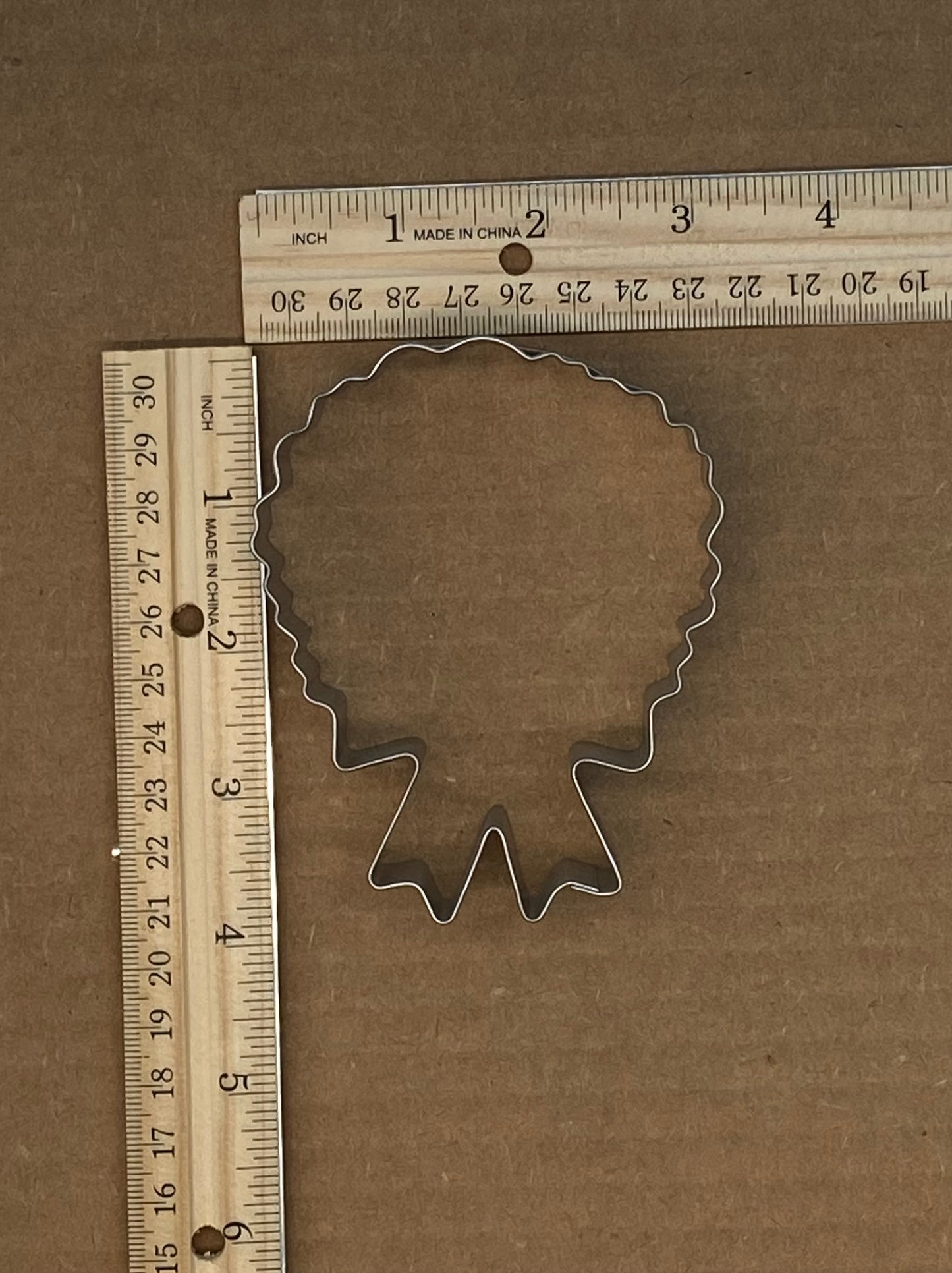 4 Inch Christmas Wreath Cookie Cutter
