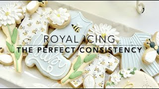Royal Icing Consistencies