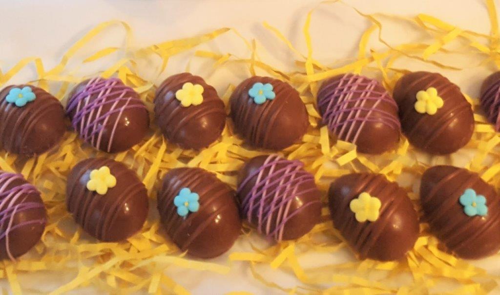 Making Chocolate Filled Candy