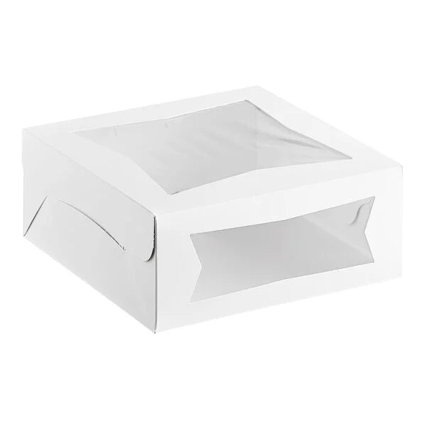 12 Inch Cake Box with Window - 12x12x5