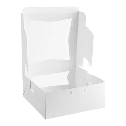 12 Inch Cake Box with Window - 12x12x5