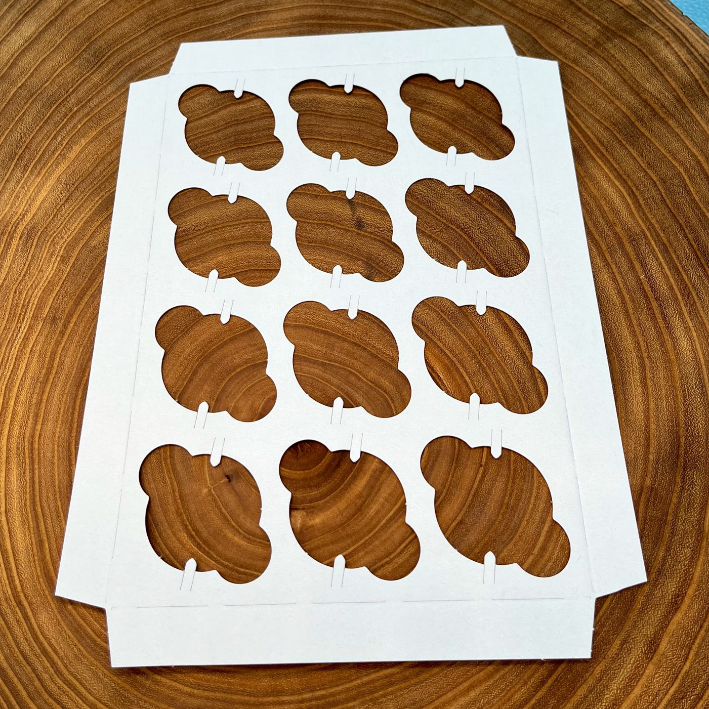12 Count Mini Cupcake Insert For 10x7 Box