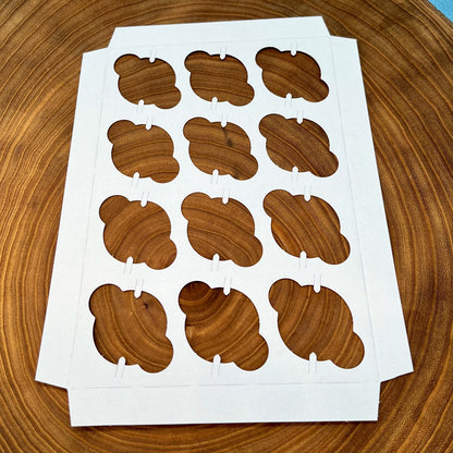 12 Count Mini Cupcake Insert For 10x7 Box