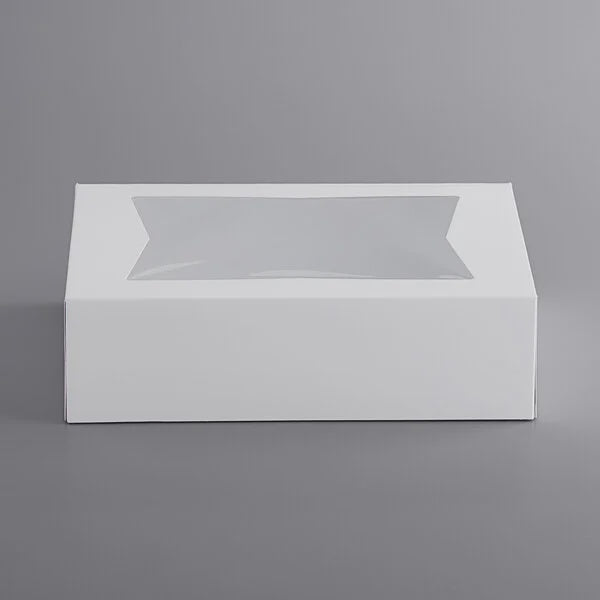 14x10x4 Cake Box with Window Auto-Pop – Frans Cake and Candy