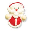 Mini Full Santa Clause - Royal Icing - 6 Pieces