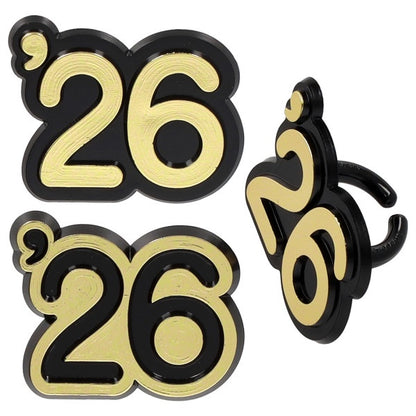 2026 Cupcake Rings - 12 Rings