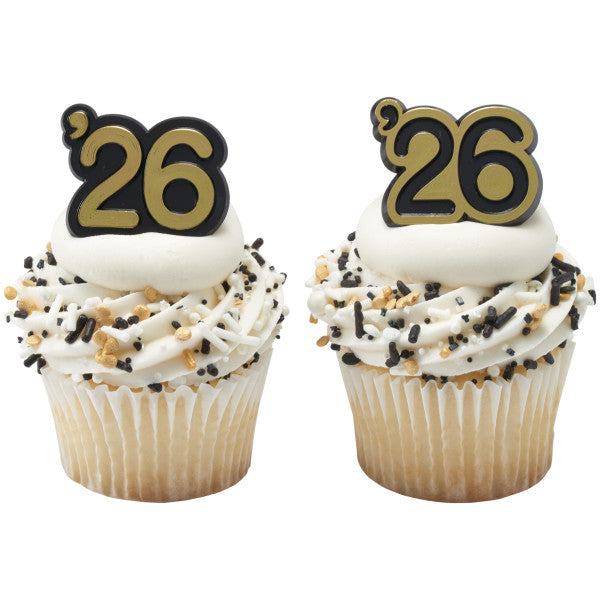 2026 Cupcake Rings - 12 Rings