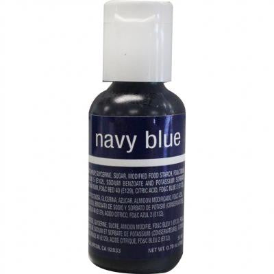 Navy, Chefmaster Liqua-Gel Food Color, .70oz