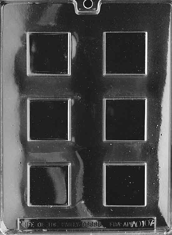 2 Inch Square Chocolate Mold