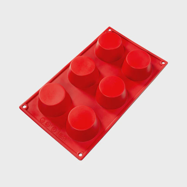 3.38oz Muffin, Fat Daddio's Silicone Baking Mold