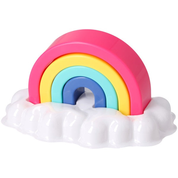 Joyful Rainbow Cake Topper